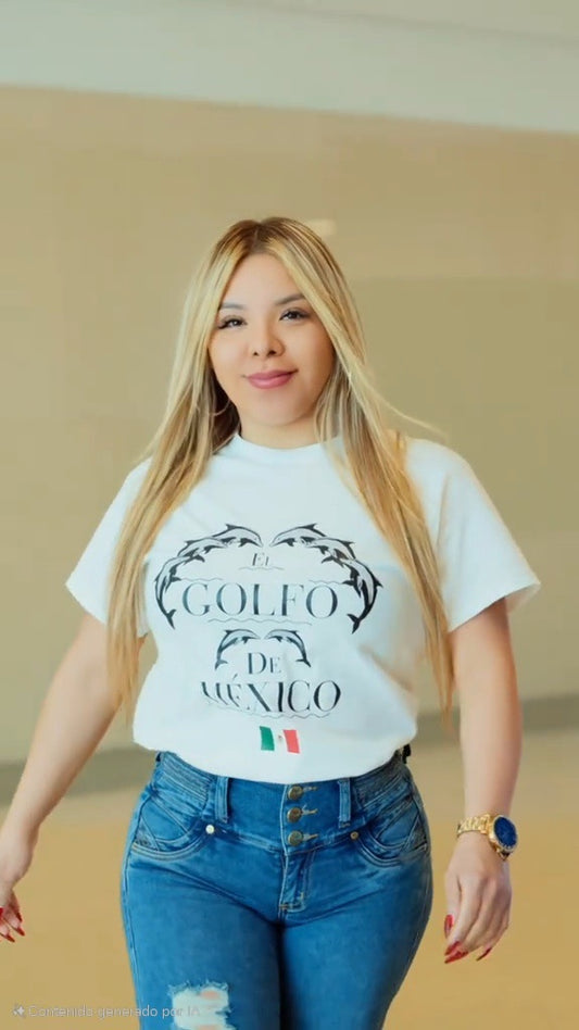 Playera El Golfo de México para Dama